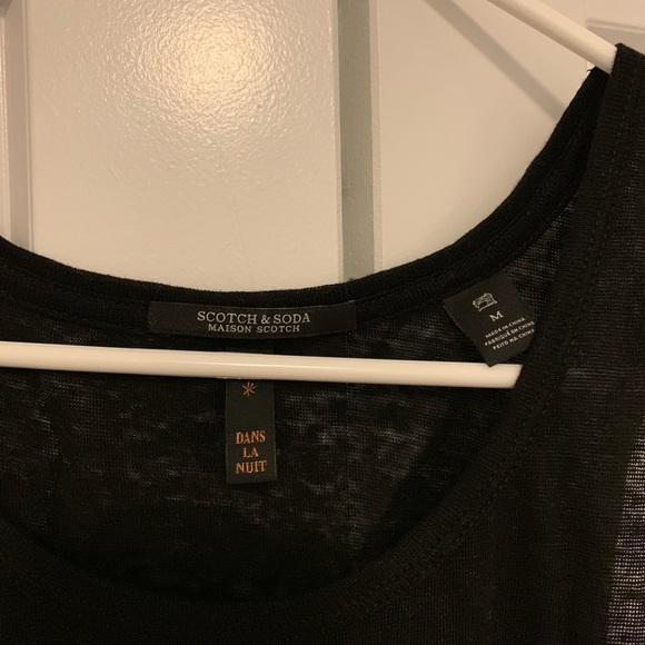 Scotch & Soda tank in black - medium - Picture 3 of 4
